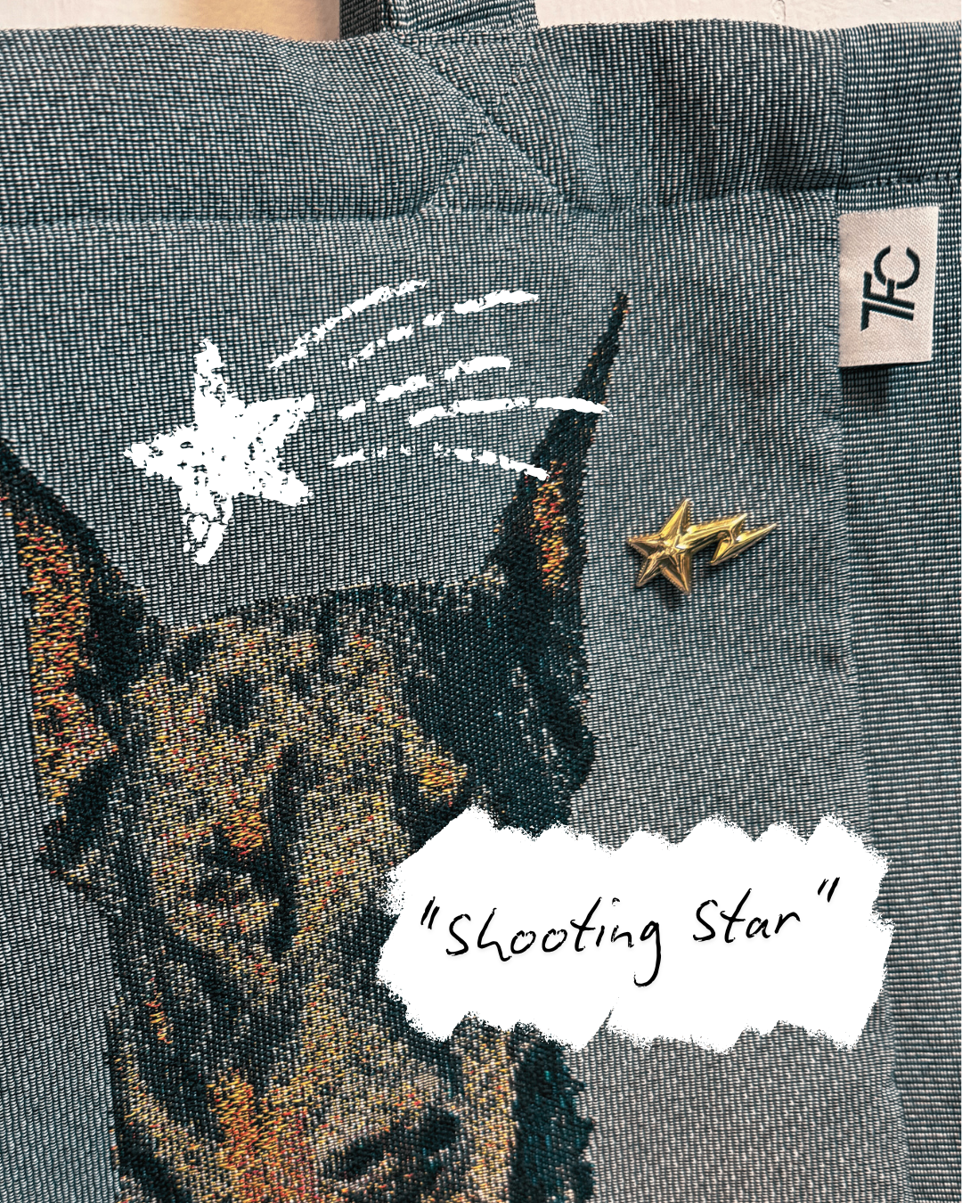 Shooting Star - Enamel Pin (Add on Accessory)