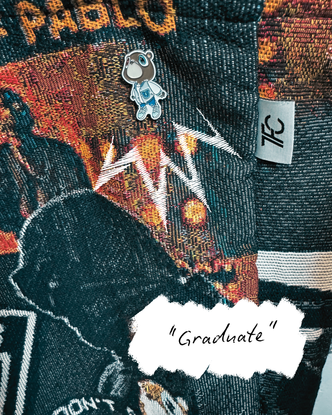 Graduate - Enamel Pin (Add on accessory)